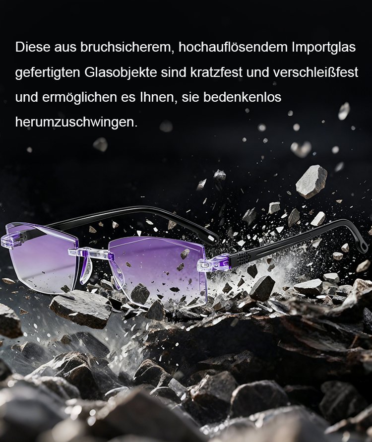 Augenschutz Lesebrille mit Blaulichtfilter am Computer