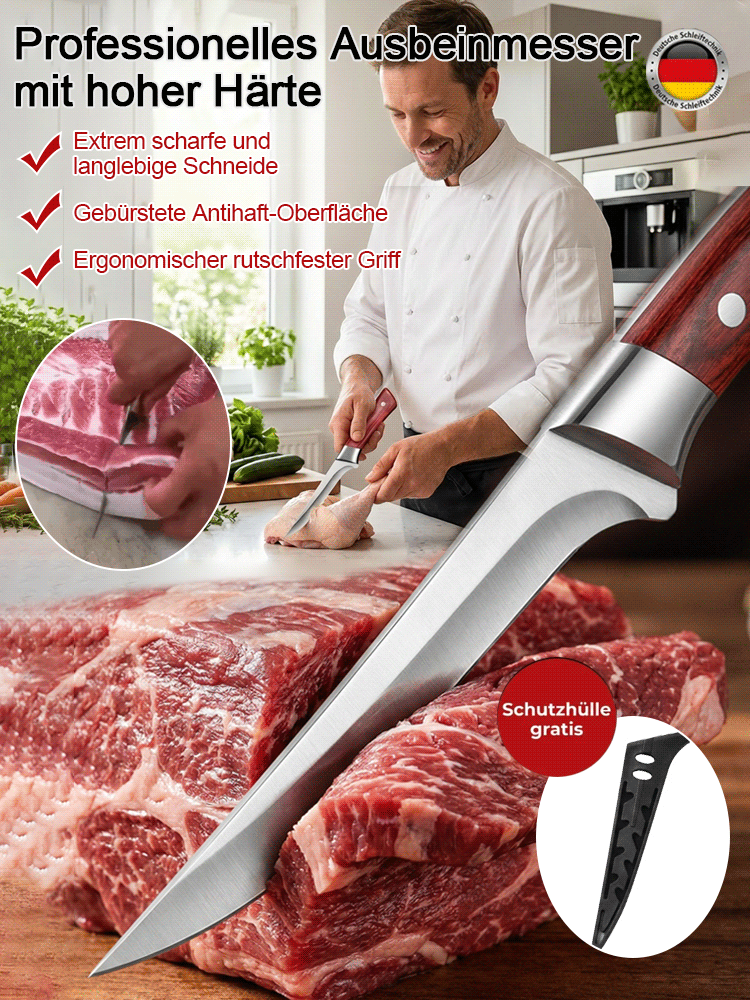 Ultra Scharfes Hochhartes Ausbeinmesser