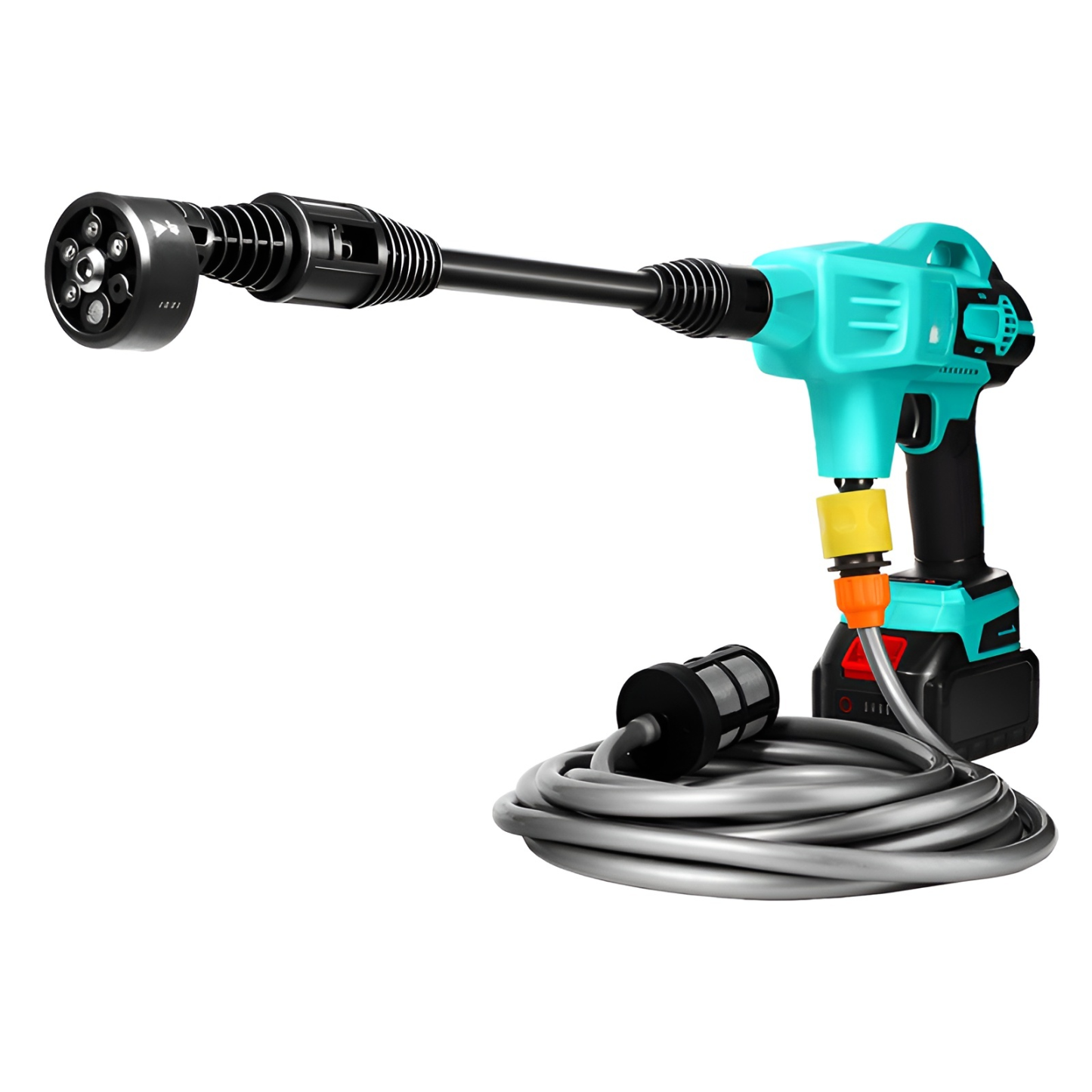 Bürstenloser Hochdruck-Autoreiniger mit Lithiumbatterie, tragbares Aufladen des Haushalts, kabellose