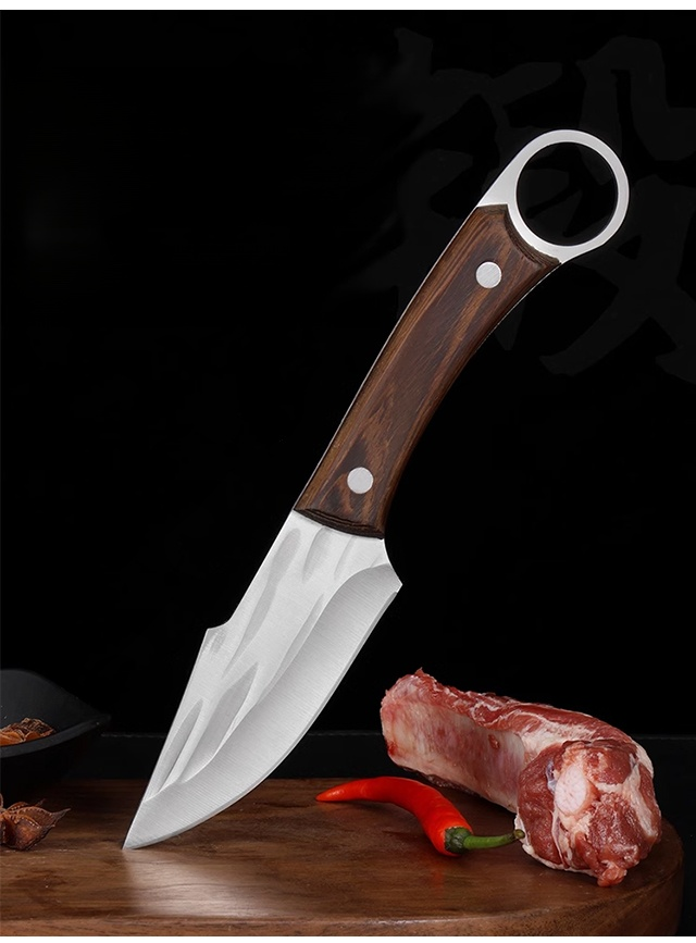 Geschmiedetes Ausbeinmesser mit gehämmertem Finish