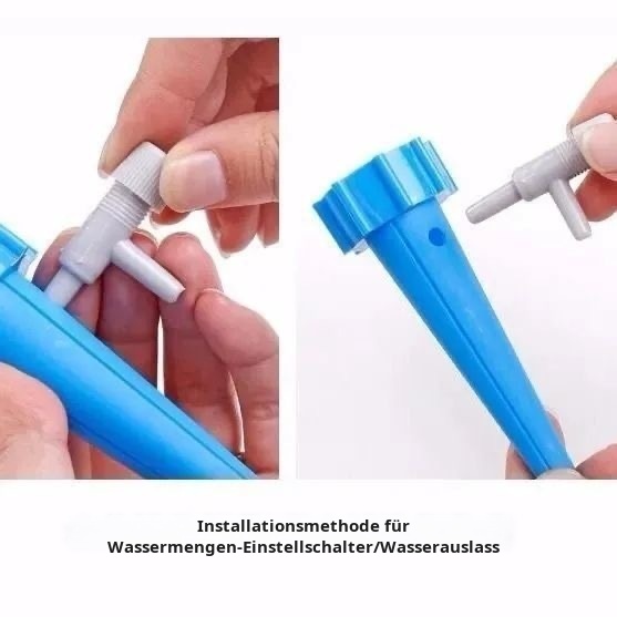 Einstellbares Bewässerungssystem für Zimmerpflanzen