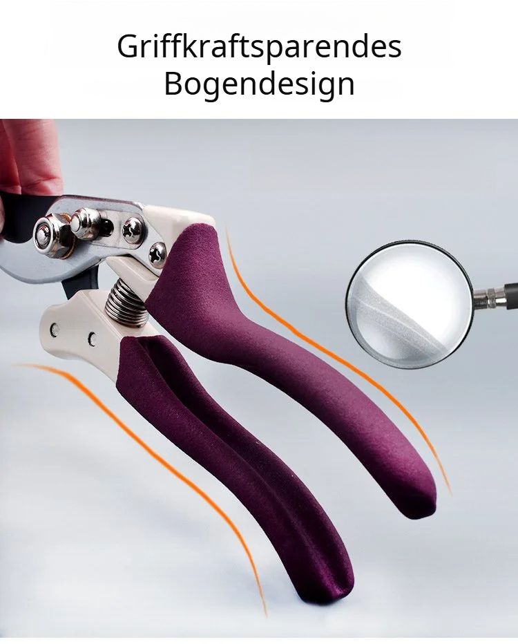 Astschneider schneidet mühelos dicke Äste