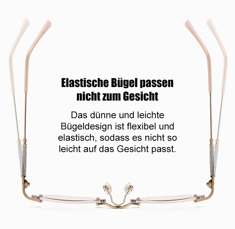 Elegante Diamant-Lesebrille für den Alltag