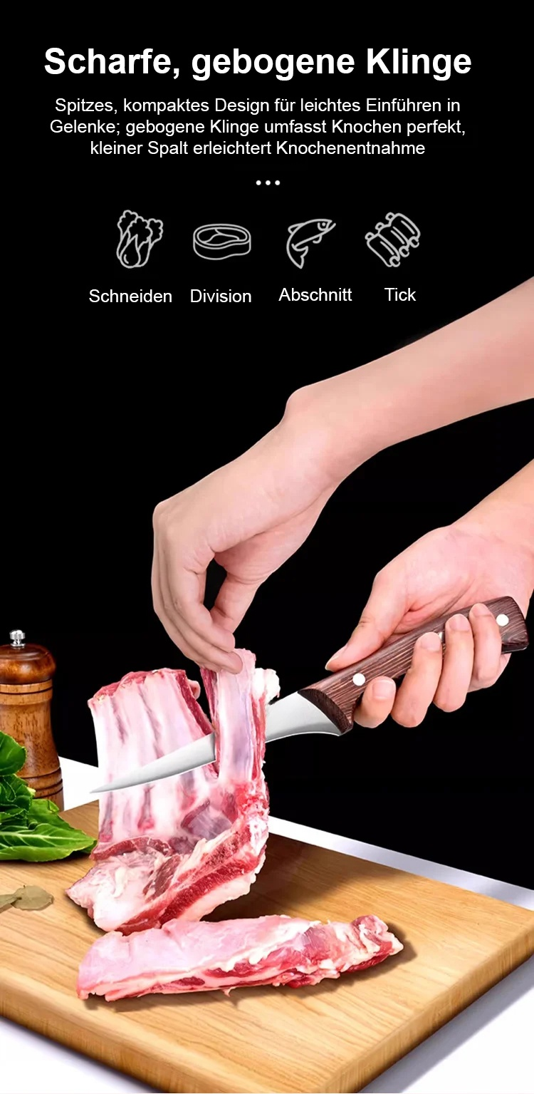 Ausbeinmesser aus Deutschland – langlebig und robust