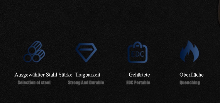 Detailaufnahme der scharfen Klinge