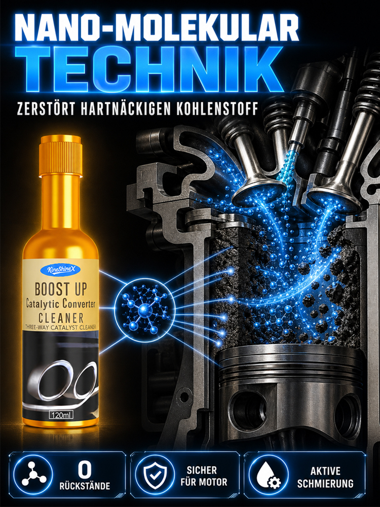 [TÜV-Bereit] Luftfahrt-Qualität Motor-Reiniger & Kraftstoff-Sparer - Spart 1500€ Reparatur