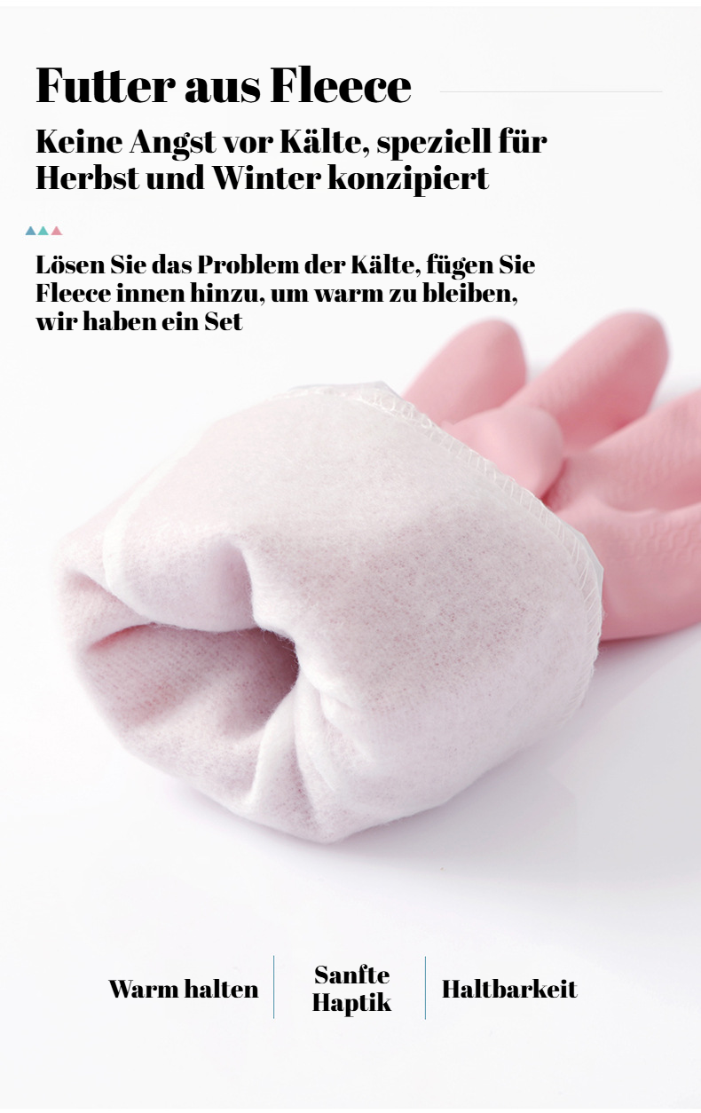 Schützende Spülhandschuhe für empfindliche Haut