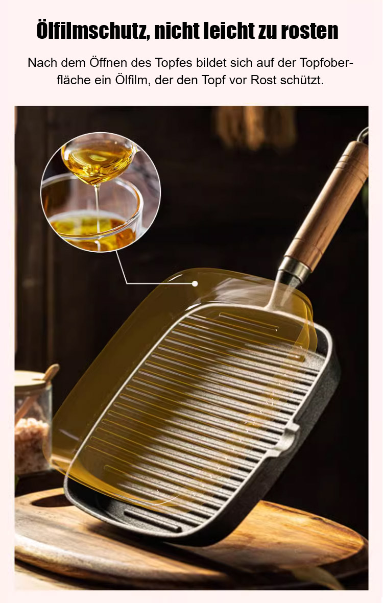 Langlebige Steakpfanne von Meisterklasse