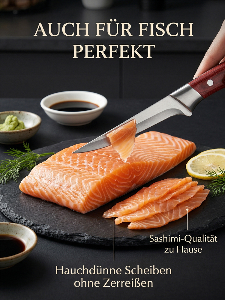 Ultra Scharfes Hochhartes Ausbeinmesser