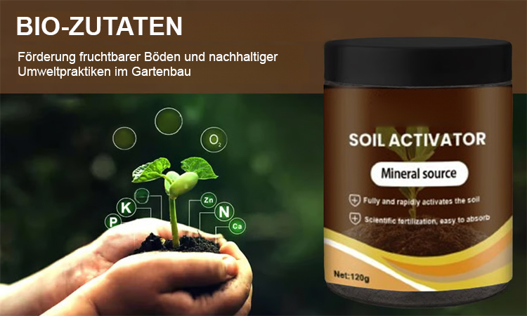 Soil Activator - Fertility Enhancer for Healthier Plant Growth and Root Development
