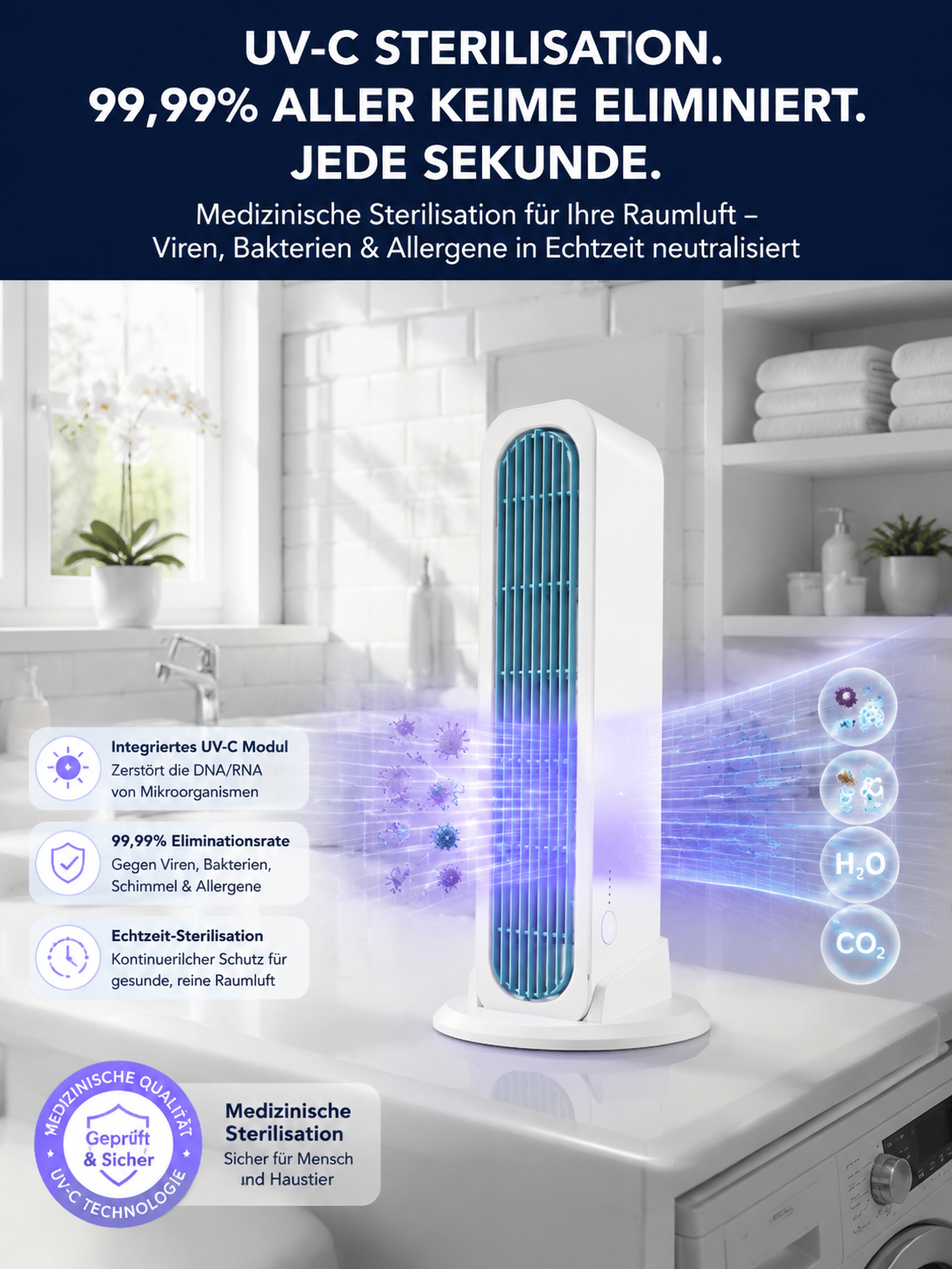 Portable Air Cooler – Energy-Efficient Cooling