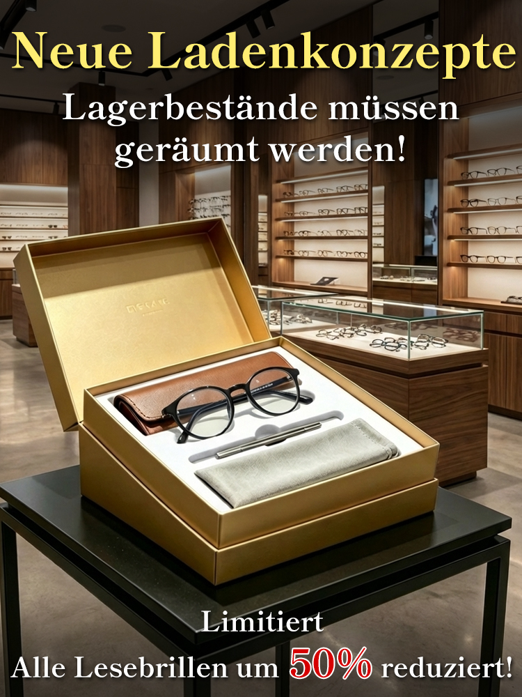 Ultraleichte Auto-Fokus Lesebrille mit Blaulichtfilter