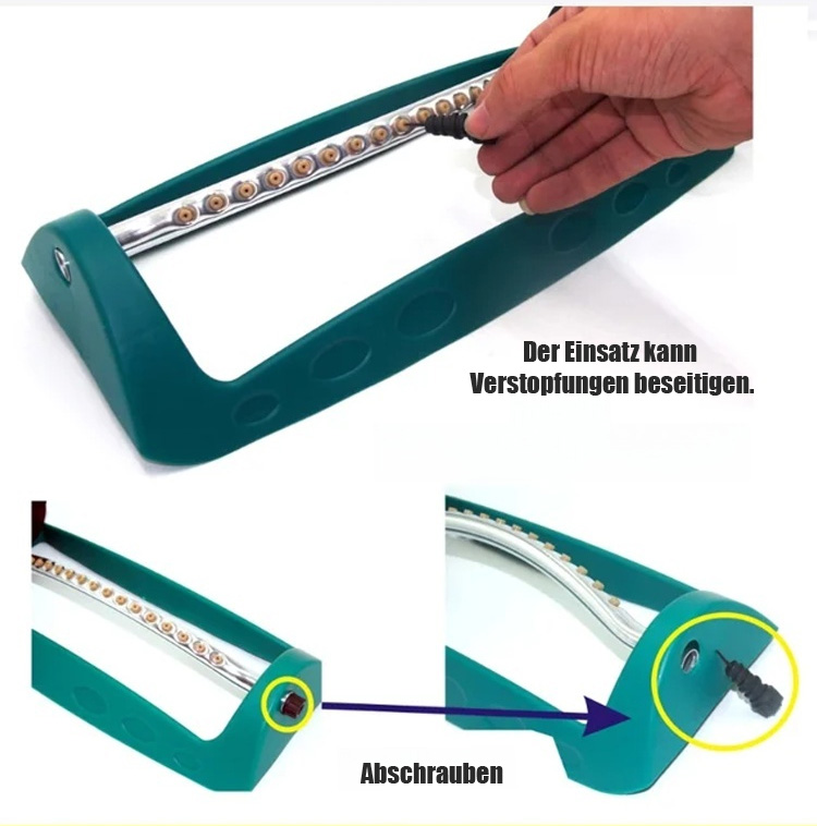 Schwenkdüse für vielseitige Anwendungen