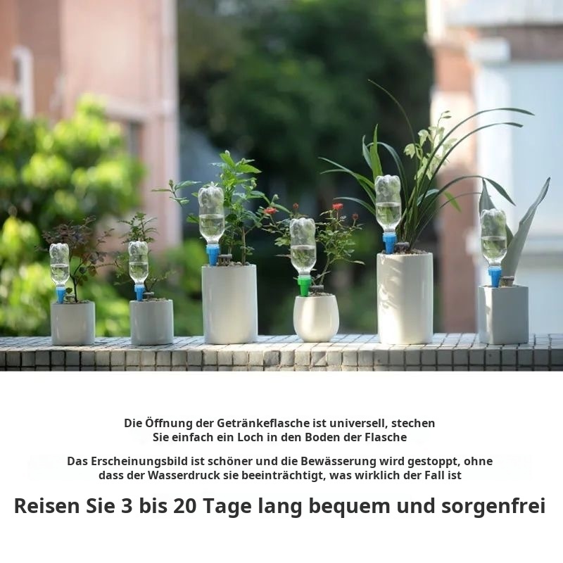 Tropfbewässerer für gesunde und gepflegte Pflanzen