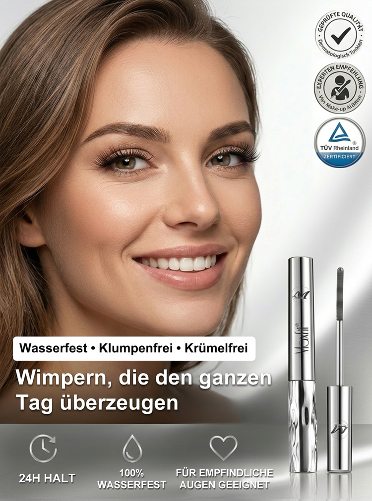 3-in-1 Metallic Mascara – Wasserfeste, langanhaltende Wimpernverlängerungs-Formel