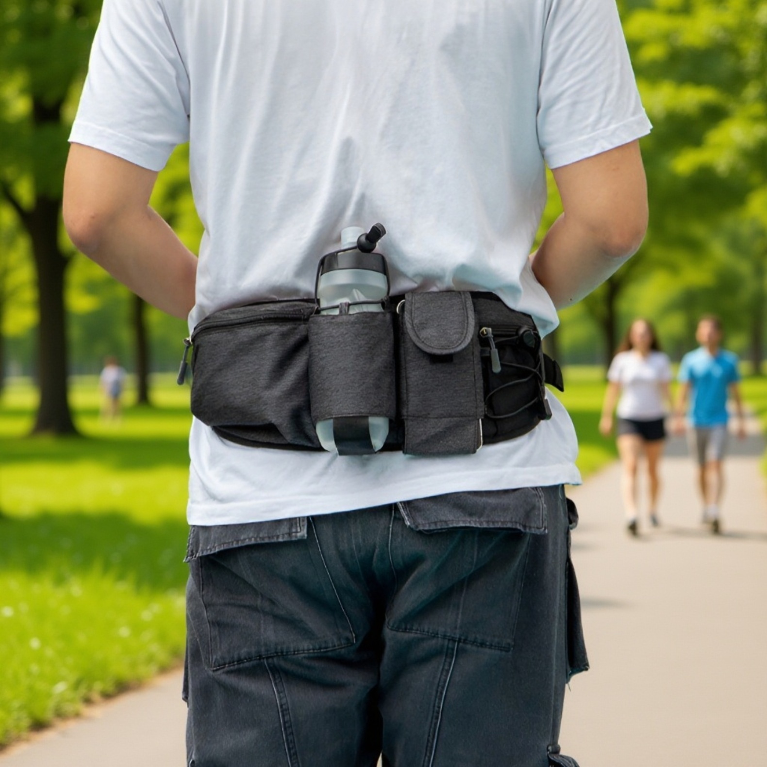 Wasserabweisende Fahrrad Gürteltasche für Outdoor Aktivitäten