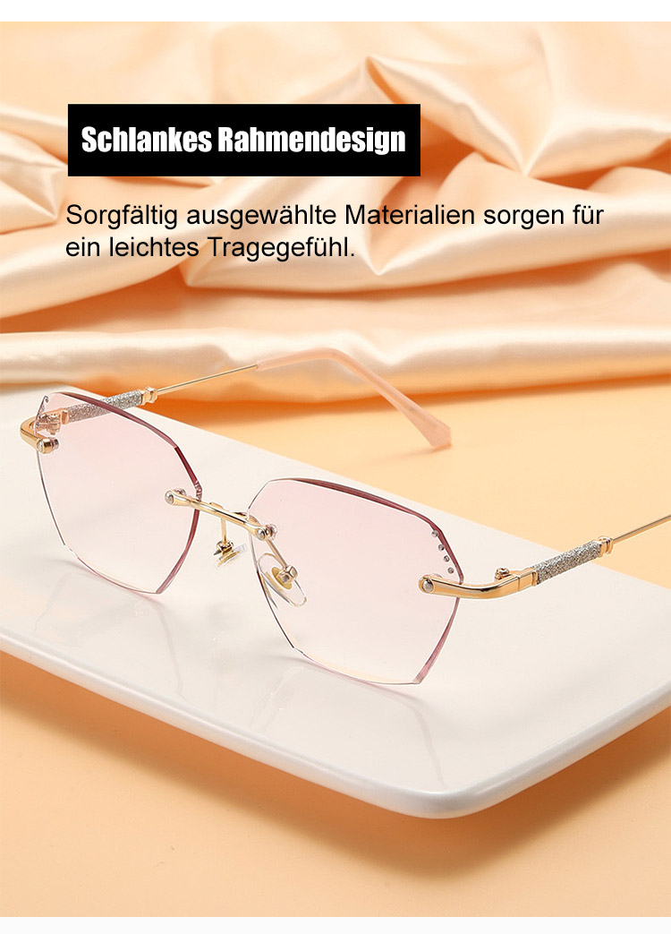 Komfortable Lesebrille mit automatischem Zoom für Bücher