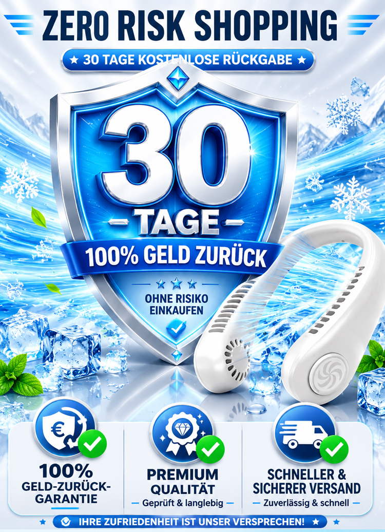 Neck Air Conditioner – 360° Bladeless Cooling