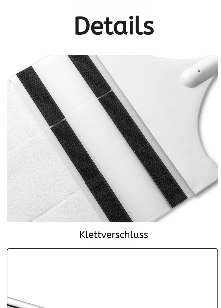 Praktischer Mop für schwer erreichbare Stellen