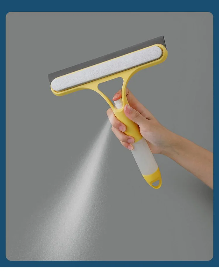 Haushalts Fensterabzieher mit Sprühflasche