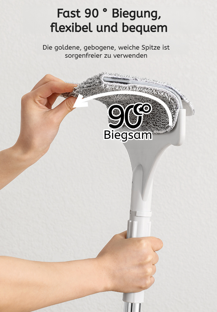 Verlängerbarer Mop für Deckenreinigung