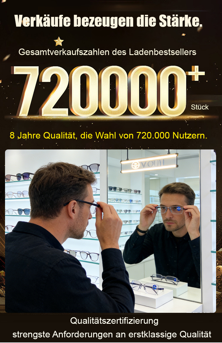 Intelligent Focus Adjustment Reading Glasses - Comfortable Smart Adaptive Vision Eyewear for Everyday Reading