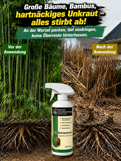 Original Dr. Klaus Bio-Unkrautvernichter  Tötet Wurzeln, 3 Jahre unkrautfrei