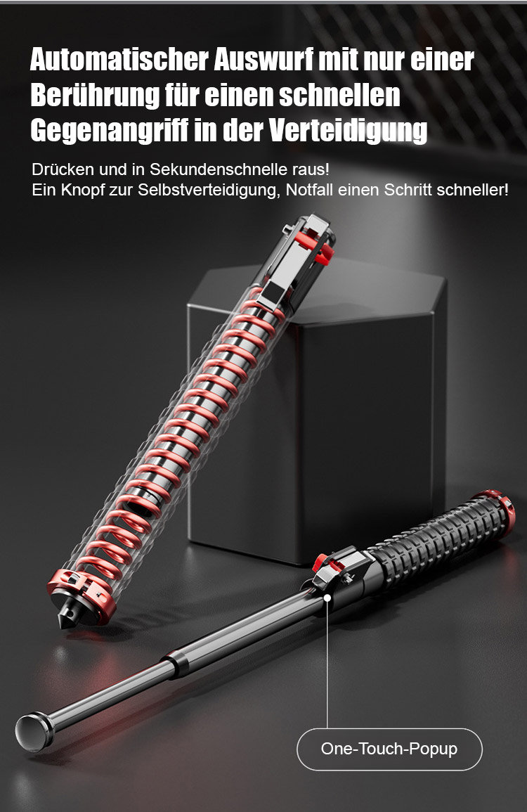 Outdoor-Wanderstock mit Teleskopfunktion