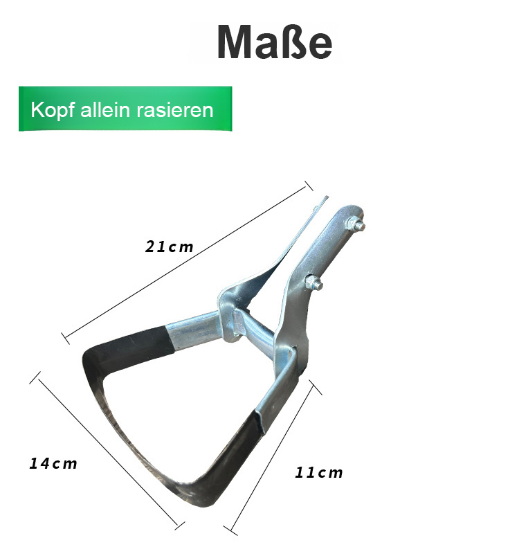 Leichtes und tragbares Unkrautentfernungsgerät aus Metall