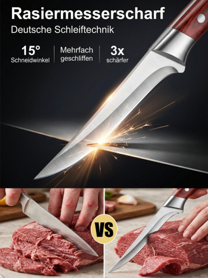 Ultra Scharfes Hochhartes Ausbeinmesser