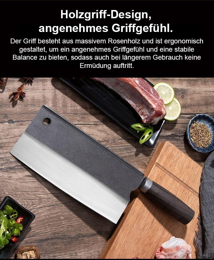 Hochwertiges Küchenmesser aus Schmiedeeisen