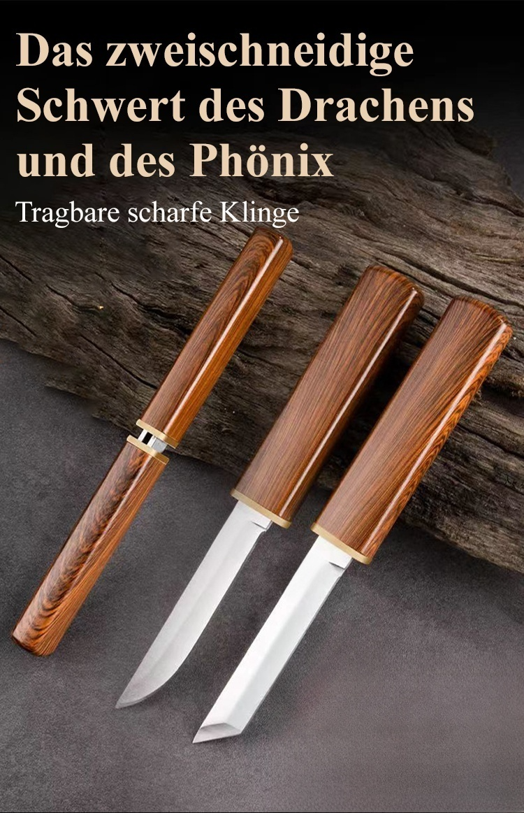 Anwendung des Child-Mother Messers beim Gemüse schneiden