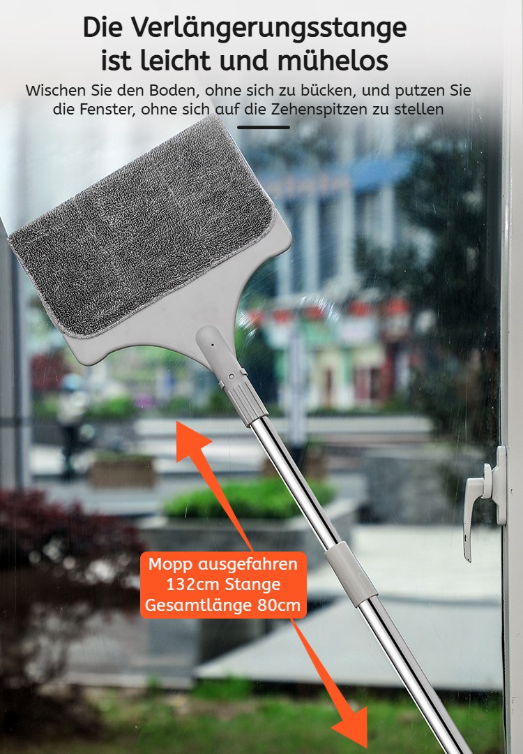 Lazy Mop mit ausziehbarem Griff