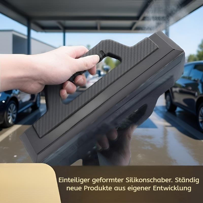 Verbesserter einteiliger Auto-Silikonwischer mit Carbonfaser-Muster, lackschonend