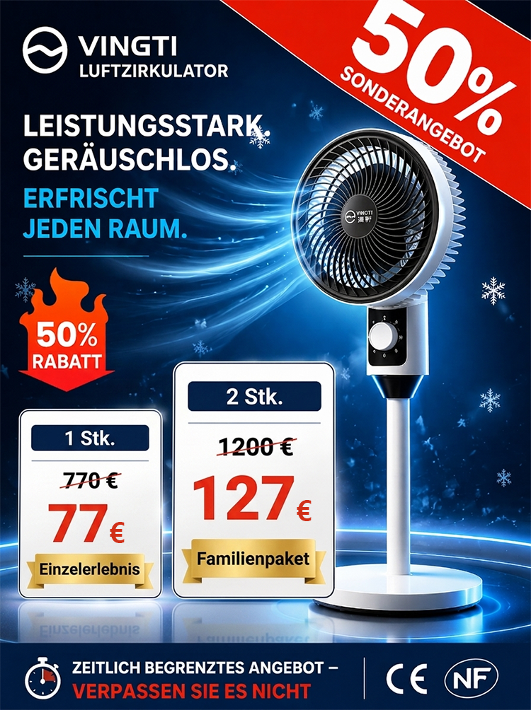 Pedestal Fan – Ultra-Quiet Air Circulation