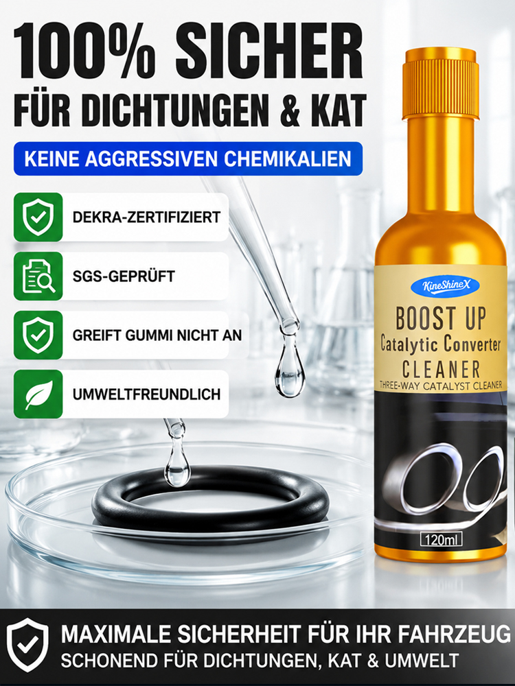 [TÜV-Bereit] Luftfahrt-Qualität Motor-Reiniger & Kraftstoff-Sparer - Spart 1500€ Reparatur