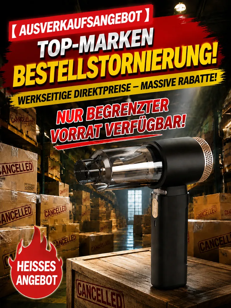 ✨4-in-1 Vollautomatischer Staubsauger: Pusten, saugen, aufpumpen, entlüften! Ein Gerät für all deine täglichen Bedarfe!✨