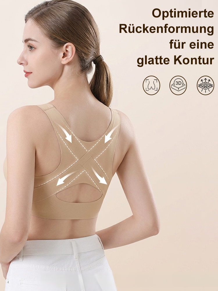 【Von Physiotherapeuten empfohlen】🩺OrthoKomfort™ 3D-Haltungs-BH (Ärztlich entwickelt) | Schmerzfreie Schultern✅ | Komplett Bügellos | Rundrückenkorrektur🪄 | Atmungsaktiv☁️ | Hautfreundlich🫧