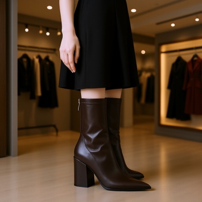 Klassische Chelsea Stiefel im Vintage-Look