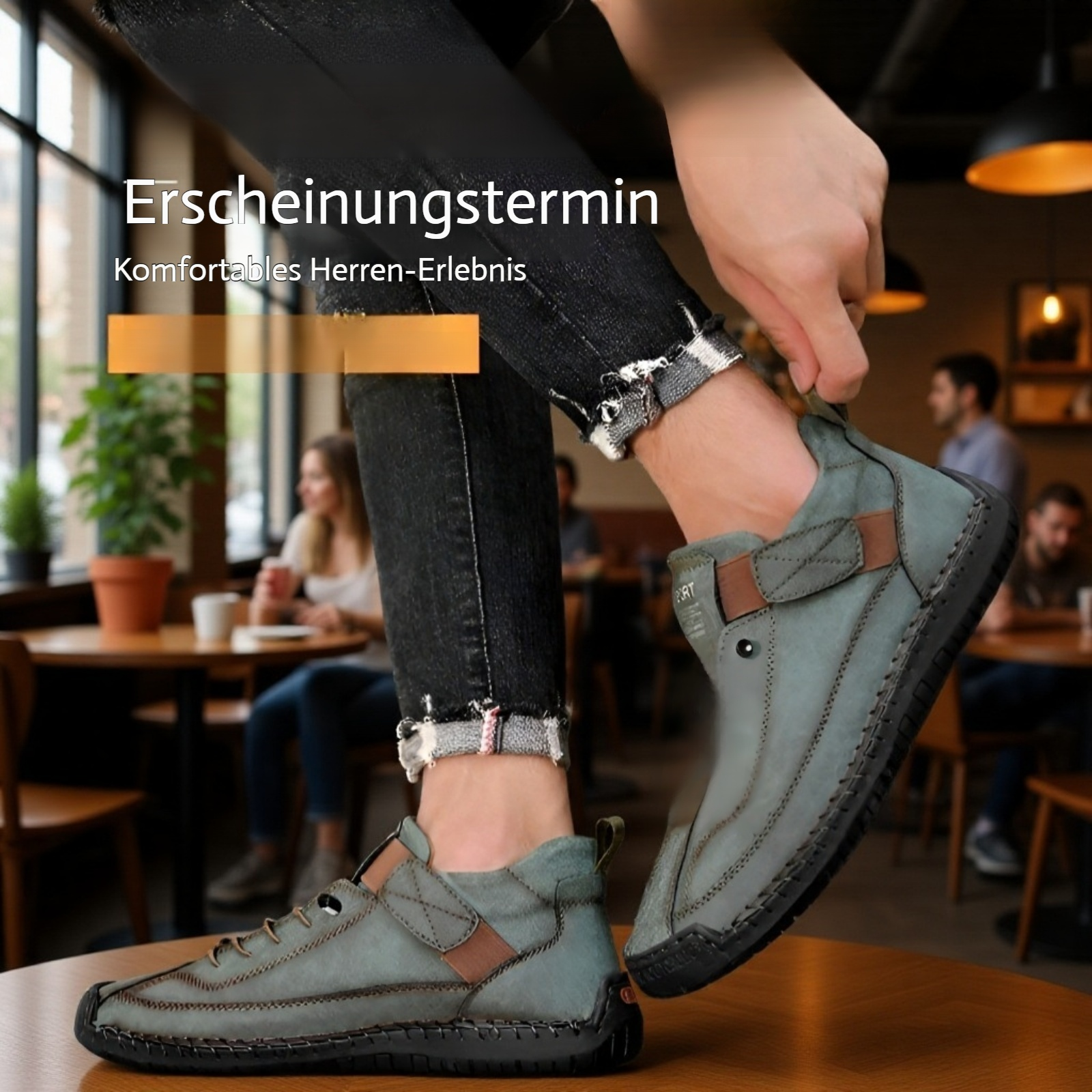 Herren Outdoor Stiefeletten in Übergröße