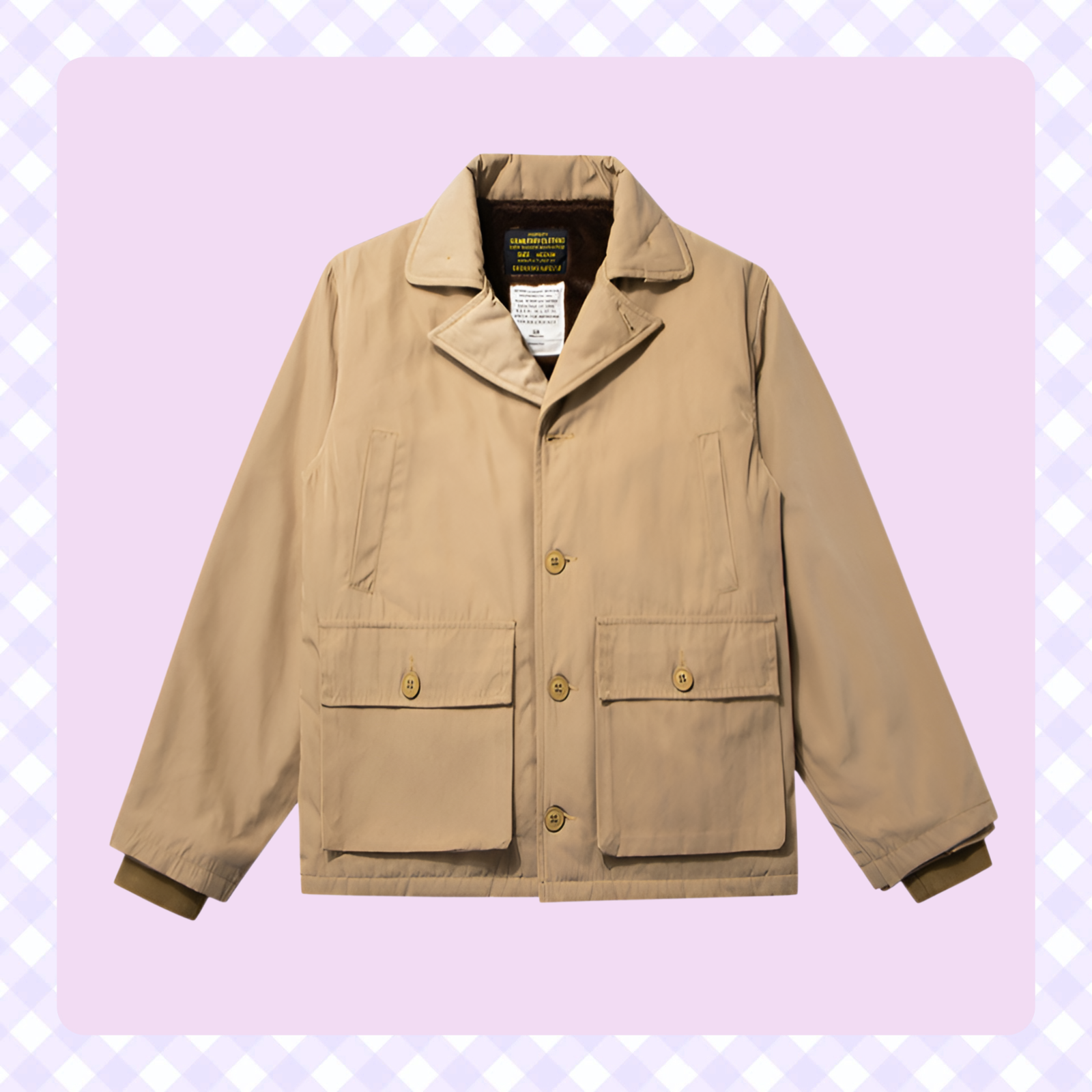 Herren Wolljacke mit dickem Futter