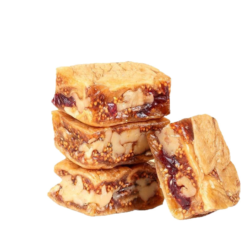 【Kein Zucker oder Öl】Feigen-Walnuss-Sesam Nährkuchen ✨ 17kg Feigen = 1kg Premium ✨ Zartschmelzend für Jung & Alt