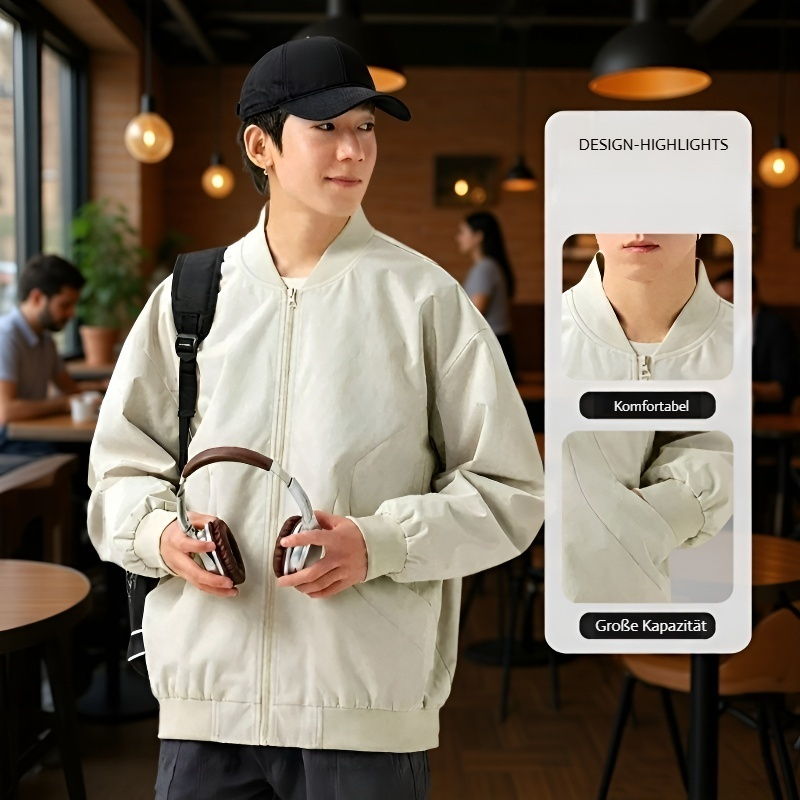 Leichte dreifach-geschützte Freizeit-Fliegerjacke