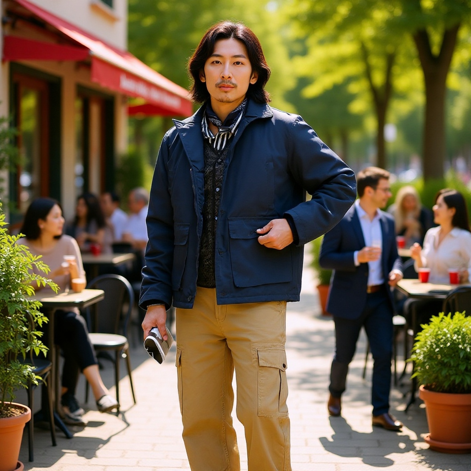 Warme Wolljacke für Männer im Winter