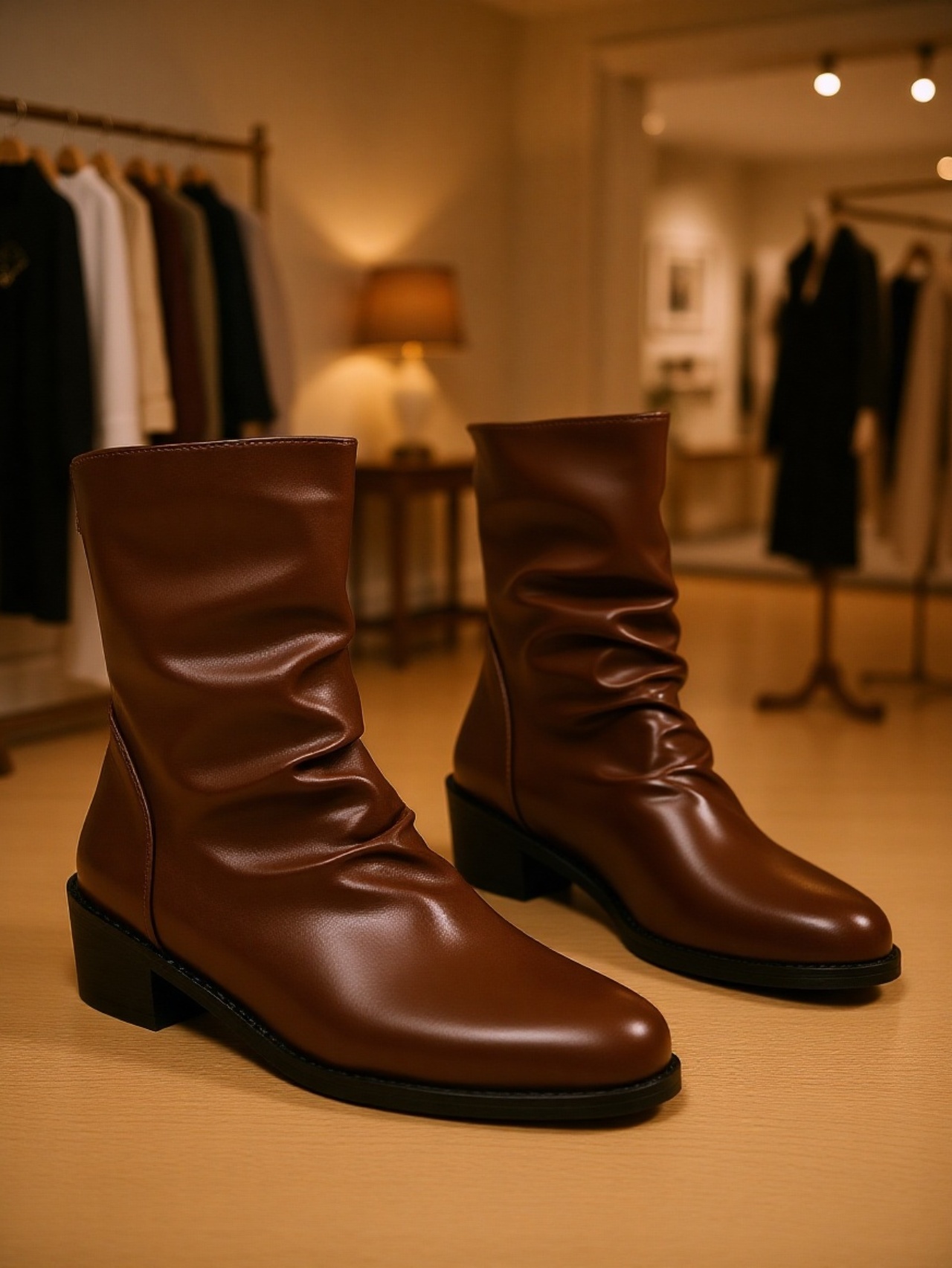 Stilvolle Martin Boots mit einzigartigen Falten