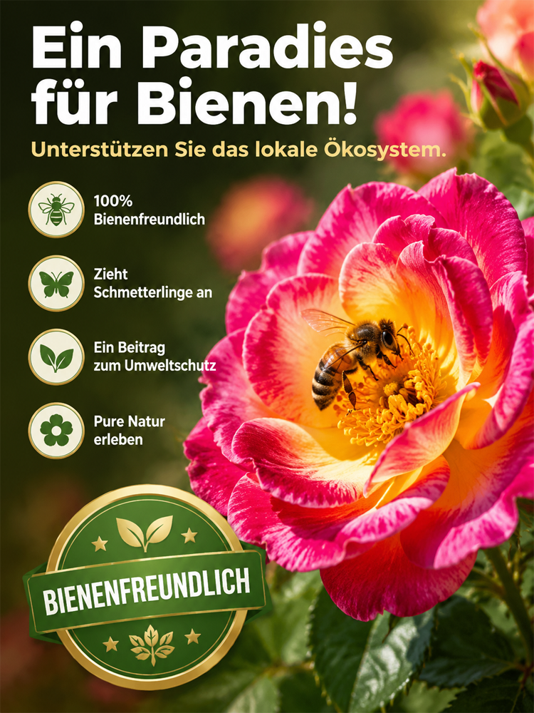 【Die gesamte Wand in einem Monat bedecken】Premium Blüten-Kletterpflanze "Gartenwunder"🌺 | Perfekt für Gartenanfänger🌿 | 9 Monate Dauerblüte ✨| Schnellwüchsig | Unempfindlich gegen Witterung | 100% Winterhart und Hitzebeständig🌸