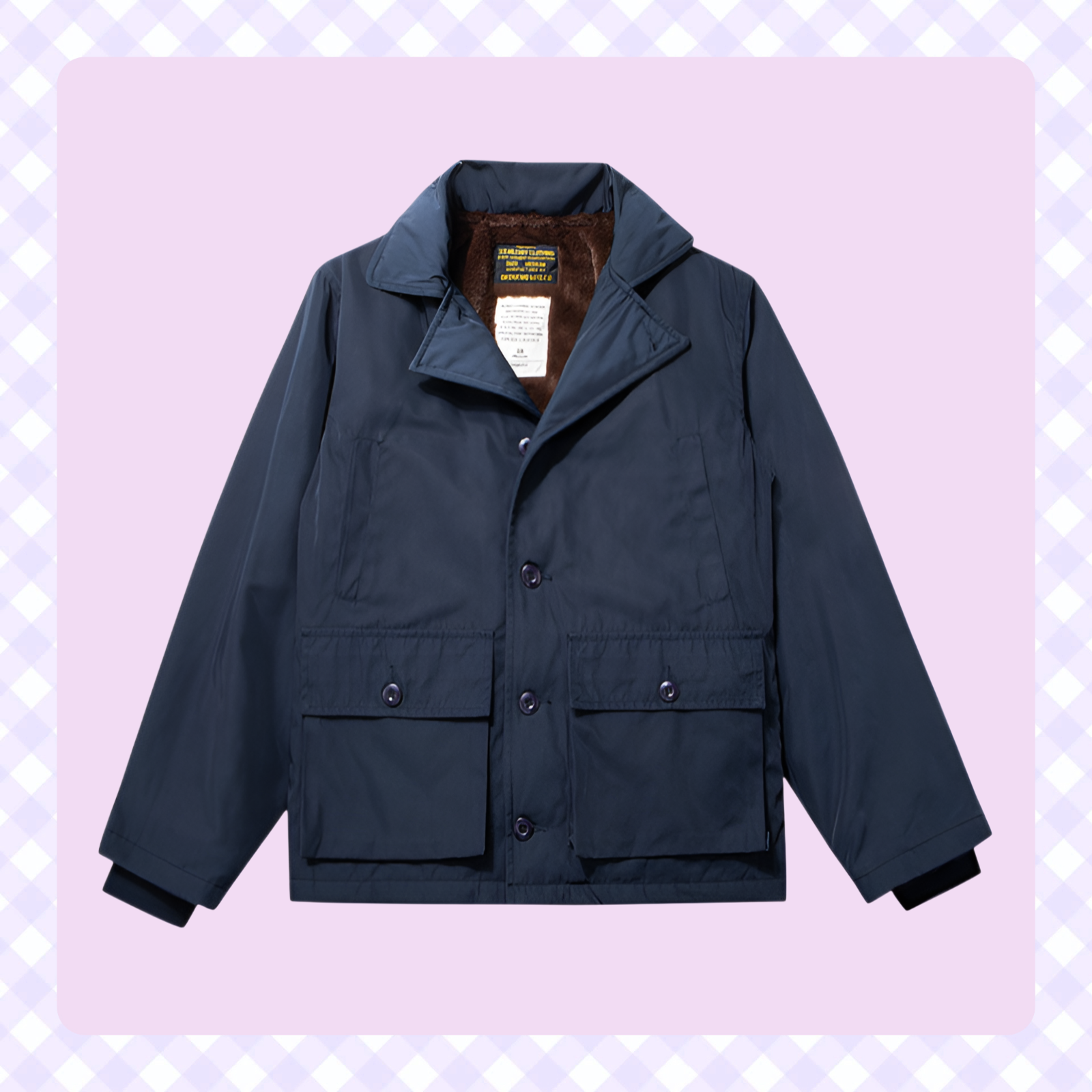 Herren Wolljacke mit dickem Futter