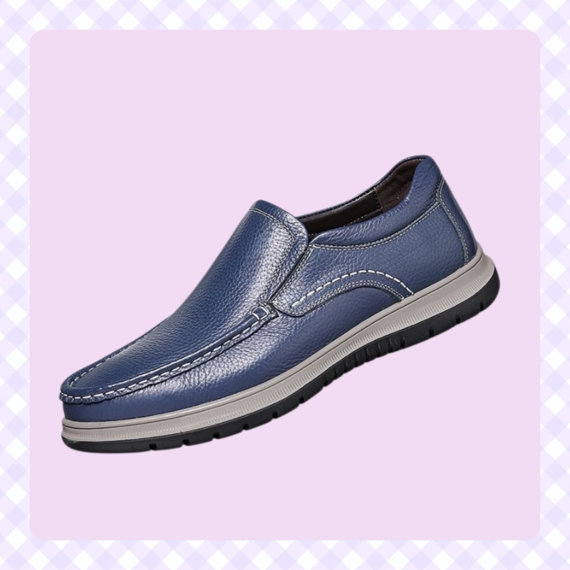 Herren Freizeit Lederschuhe