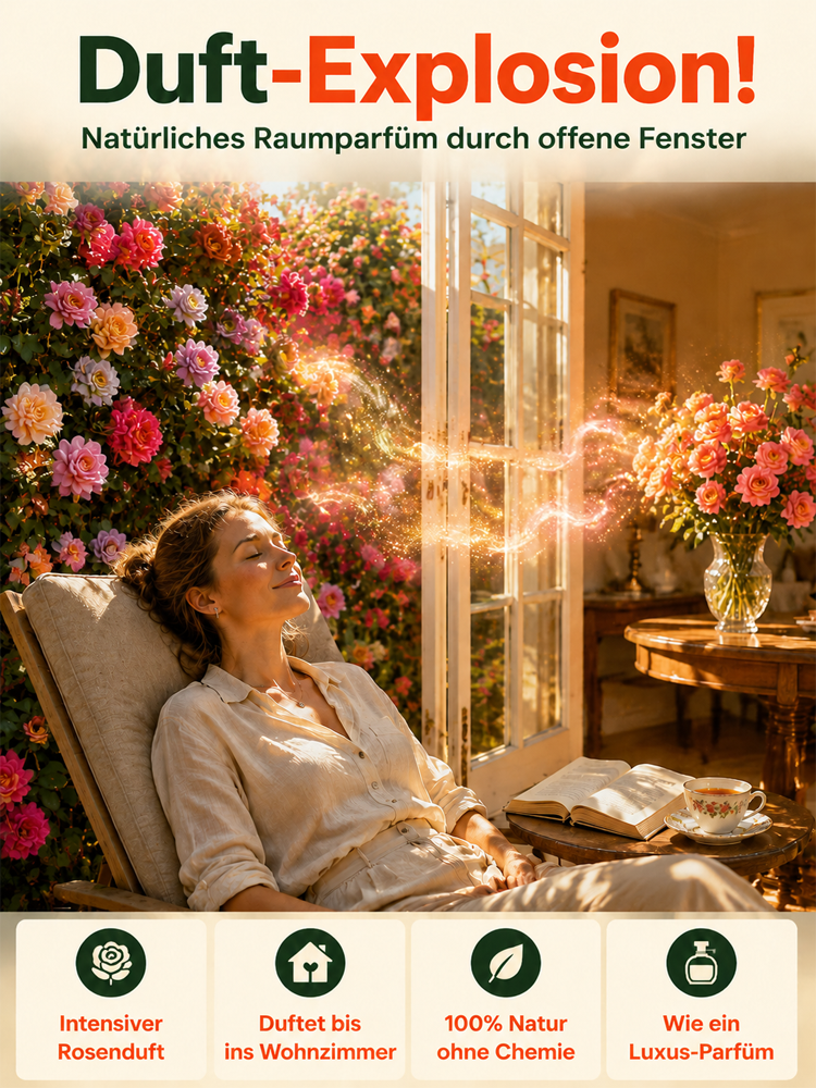 【Die gesamte Wand in einem Monat bedecken】Premium Blüten-Kletterpflanze "Gartenwunder"🌺 | Perfekt für Gartenanfänger🌿 | 9 Monate Dauerblüte ✨| Schnellwüchsig | Unempfindlich gegen Witterung | 100% Winterhart und Hitzebeständig🌸
