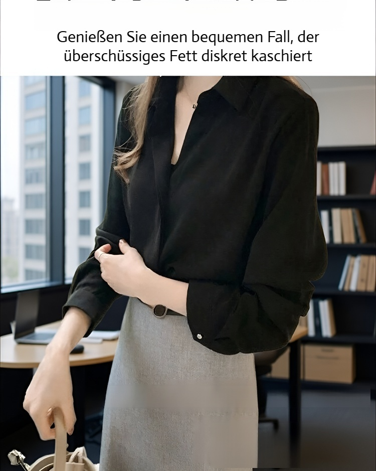 Elegantes Damenhemd aus Chiffon für besondere Anlässe